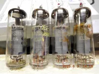 Tungsram EL84 quad Tungsram EL84 quad