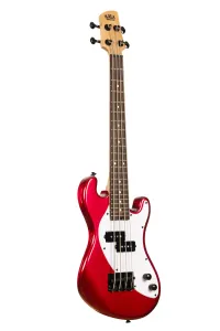 Kala Solid Body 4-String Candy Apple Red Fretted U-BASS Kala Solid Body 4-String Candy Apple Red Fretted U-BASS