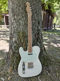- Mjt & Musikraft Custom made Telecaster Vinta Balkezes elektromos gitár - reducer75 [Ma, 15:20]