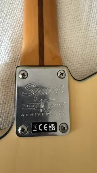 Squier 40th Anniversary Telecaster MN satin blonde Elektromos gitár - Sinka Gábor [Ma, 11:12]