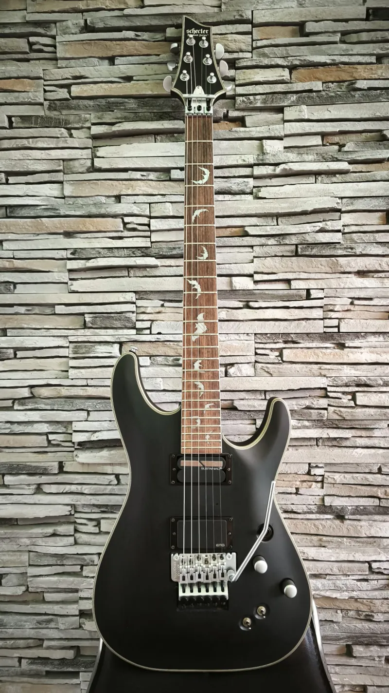 Schecter Damien Platinum 6 EMG Sustainiac Electric guitar
