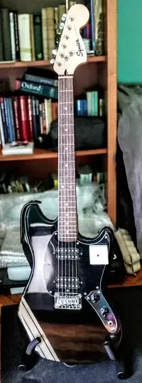 Squier FSR Competition Mustang HH Black Squier FSR Competition Mustang HH Black