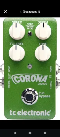 TC Electronic Corona Chorus Effekt pedál - Czira Gergely [Ma, 00:45]