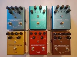 Fender Pedálok + ajándék HB izolált táp