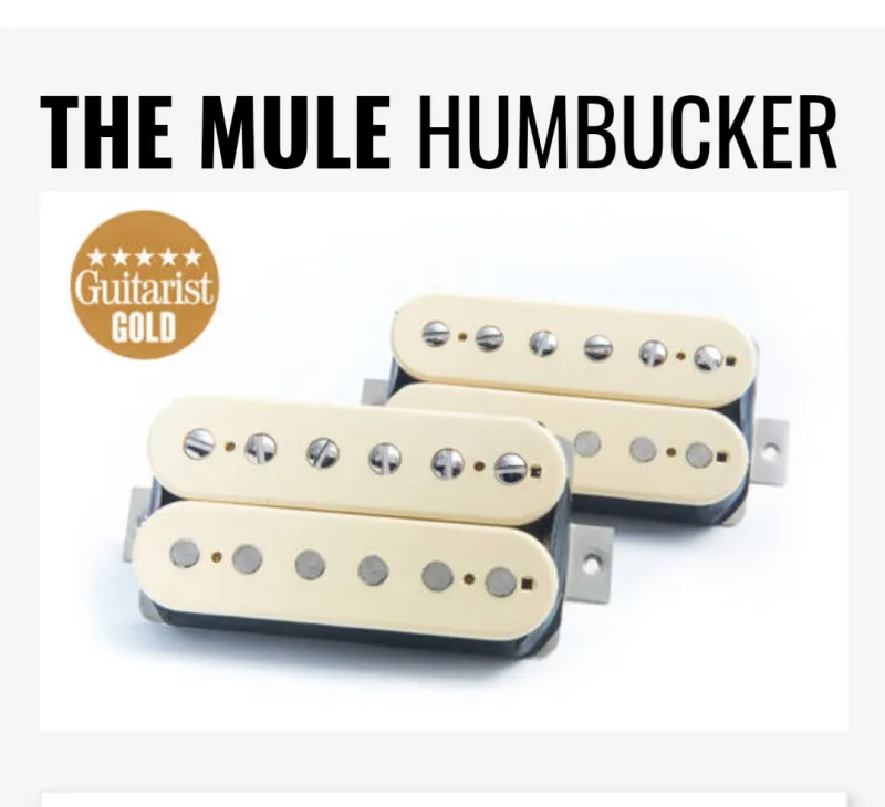 Bare Knuckle Mule Pickup set