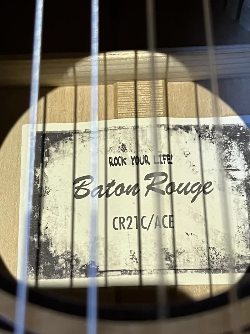 Baton Rouge CR21CACE Electro Acoustic klassische Gitarre