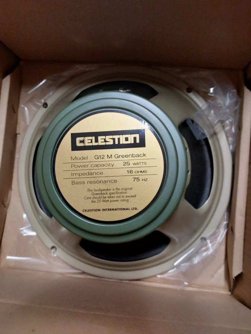 Celestion Greenback M12 Speaker