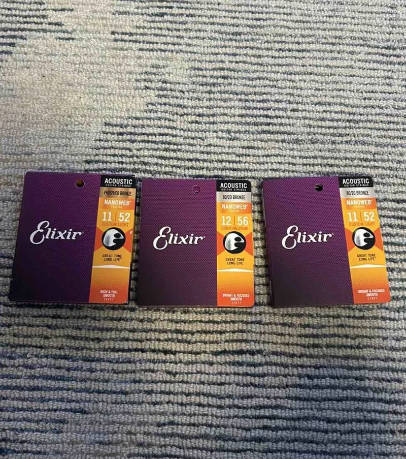 Elixir Akisztikus szettek Juego de cuerdas