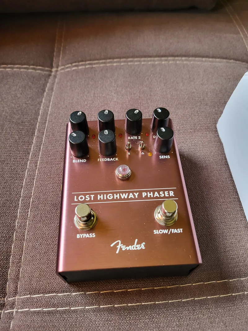Fender Lost Highway Phaser フェイザー Fender Lost Highway Phaser Effect Pedal — Andy Babiuk's Fab Gear