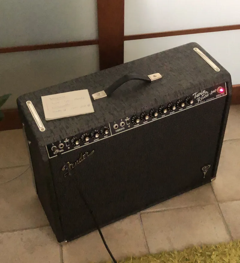 Fender Twin-Reverb Geroge Benson elektrónkový zosilňovač