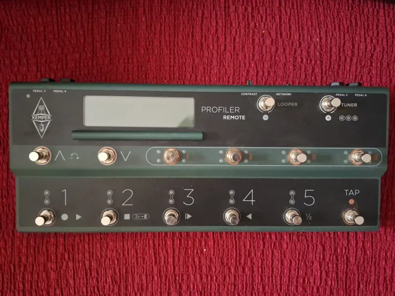Kemper Remote Pedal MIDI