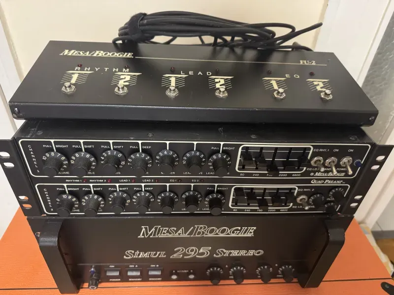 Mesa Boogie Quad preamp és Simulclass295 Boundle