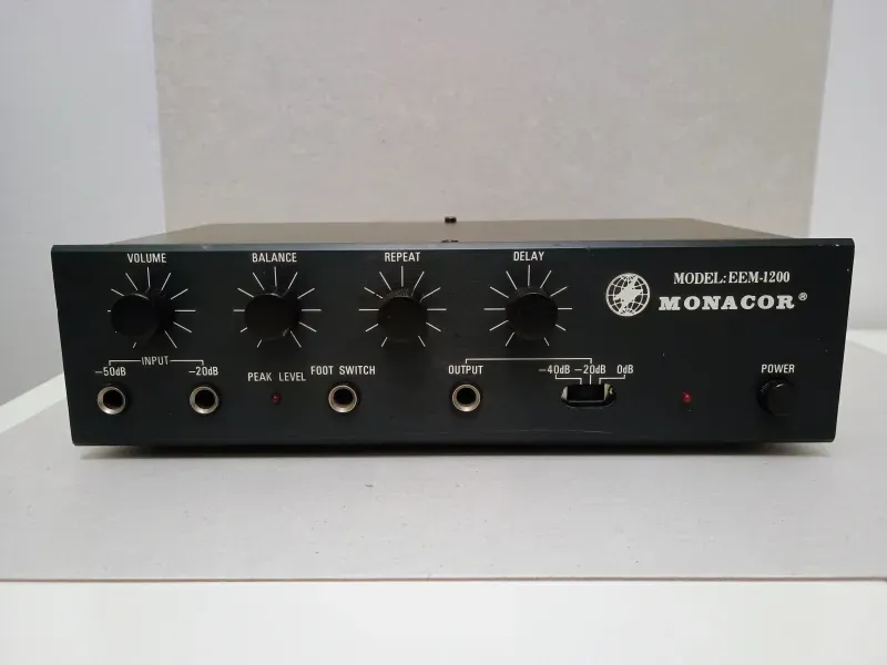Monacor EEM-1200 Delay effekt Multieffekt