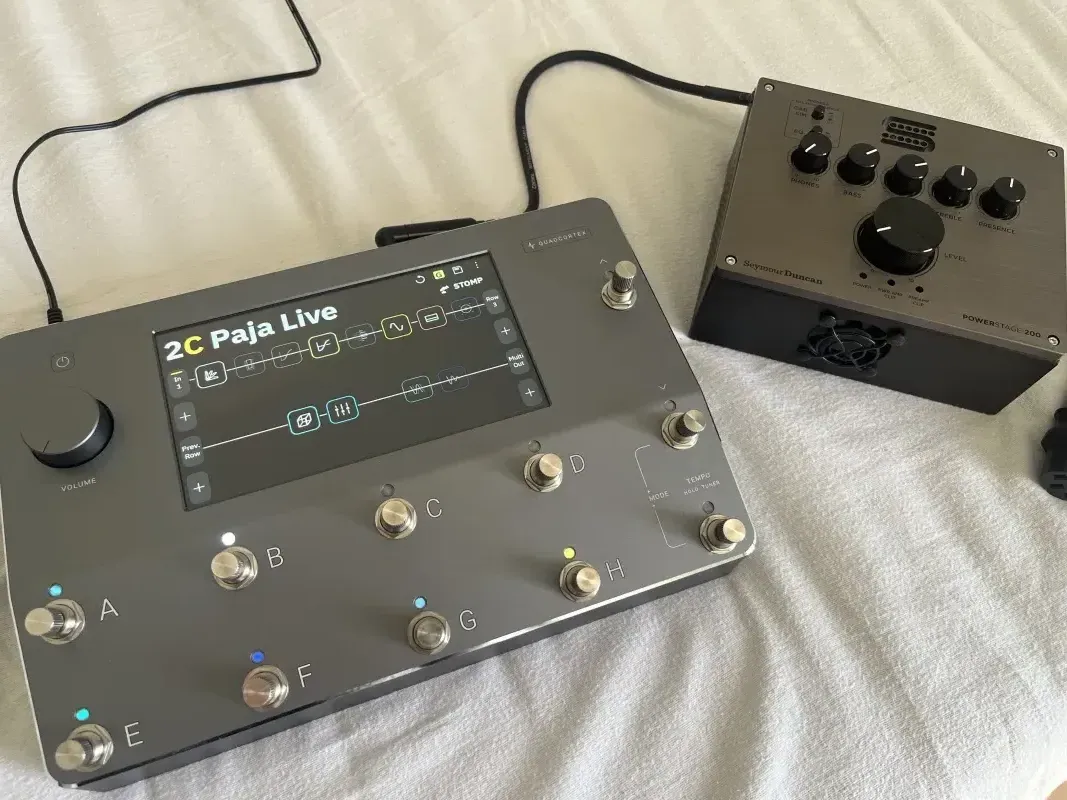 Neural DSP Quad Cortex + PowerStage200 Gitarový zosilňovač