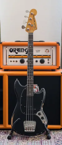 Fender JMJ Road Worn Mustang Bass RW Black Fender JMJ Road Worn Mustang Bass RW Black