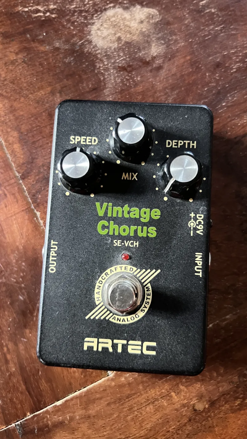 Artec SE-VCH Vintage Chorus Effekt Pedal