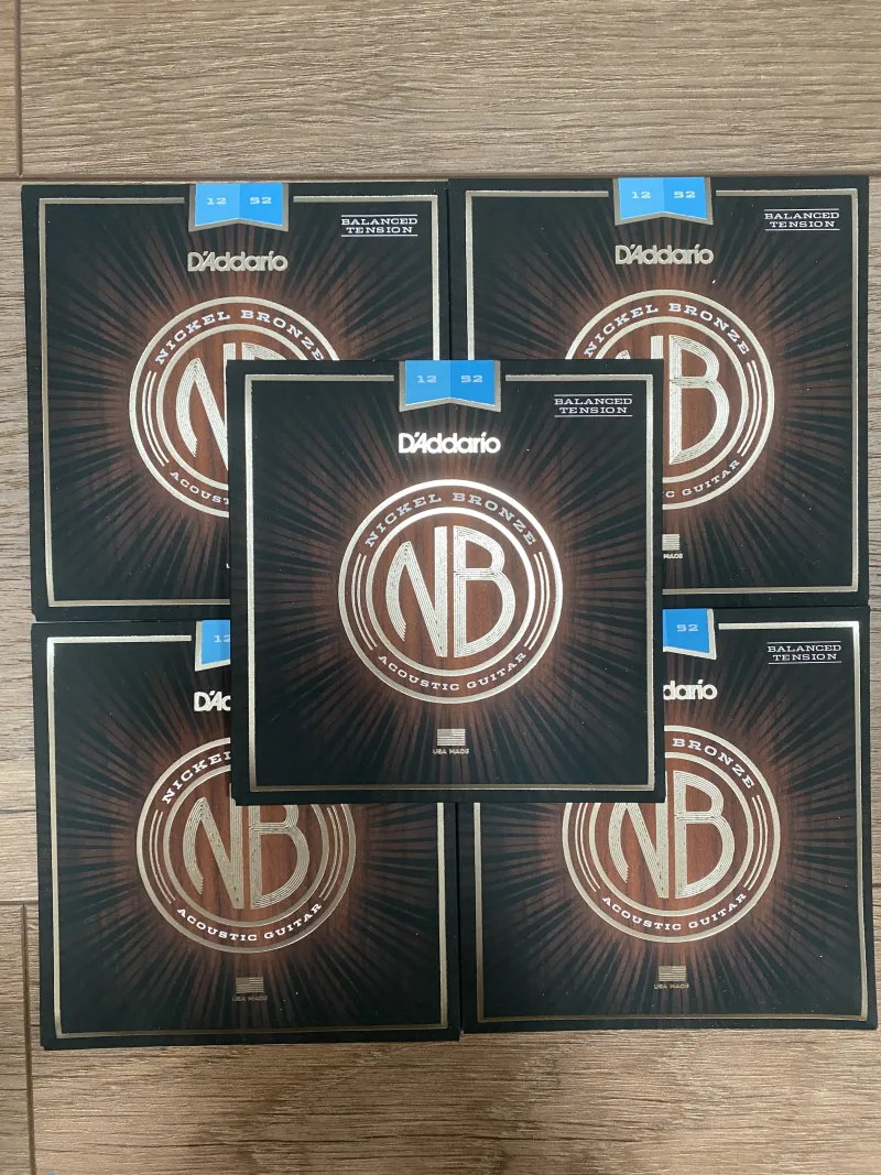 DAddario NB 1252BT  12-52  5db Sada gitarových strún