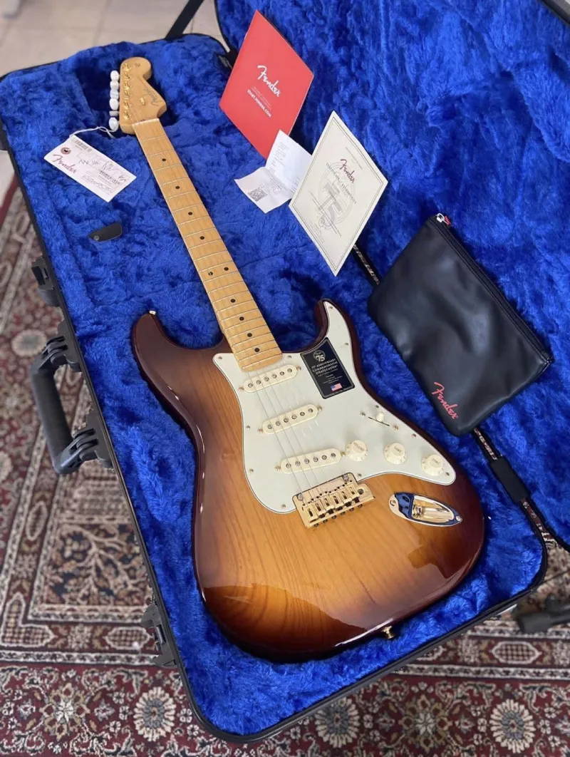 Fender Stratocaster 75th Anniversary USA Elektromos gitár