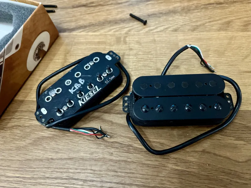 Kiesel Beryllium Pastilla de guitarra