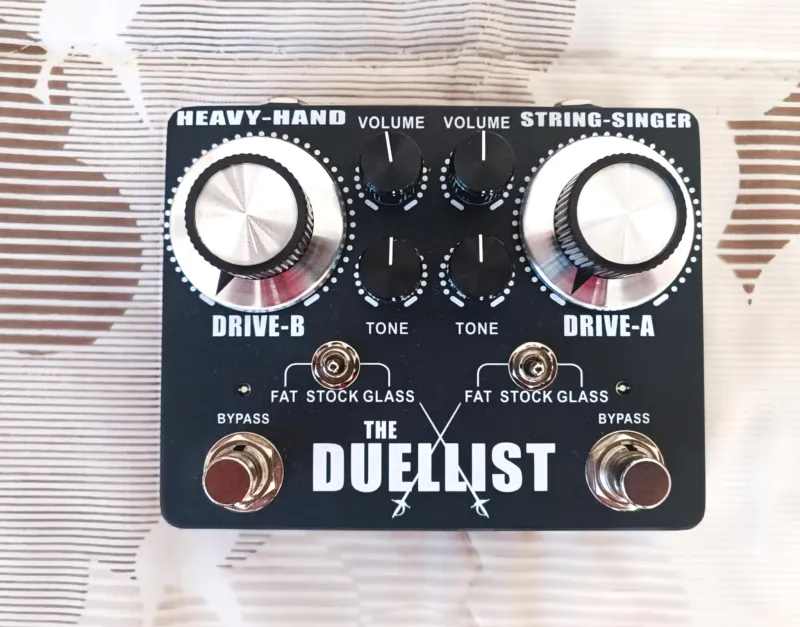Ly-Rock Duellist V2 dual Overdrive- Distortion Pedal