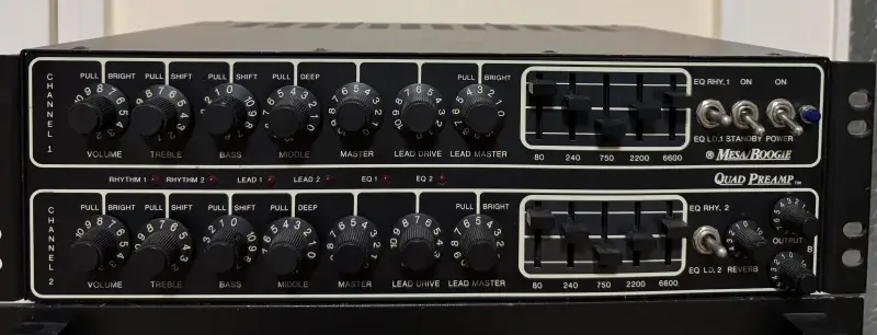 Mesa Boogie Quad Preamp Preamplificador de tubo