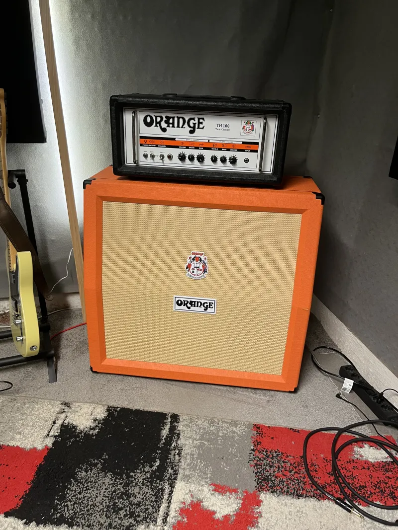 Orange TH100 és PPC412 Amplifier head and cabinet