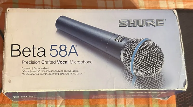 Shure Beta 58A Mikrofón