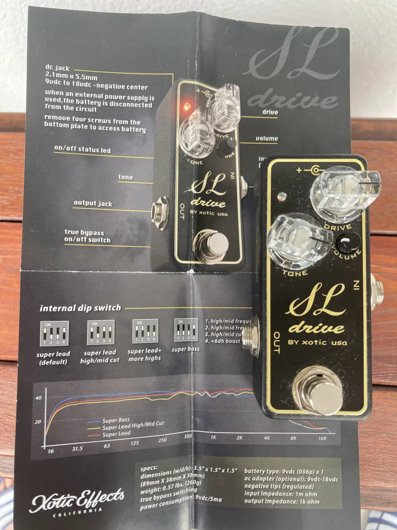 Xotic SL drive Pedál