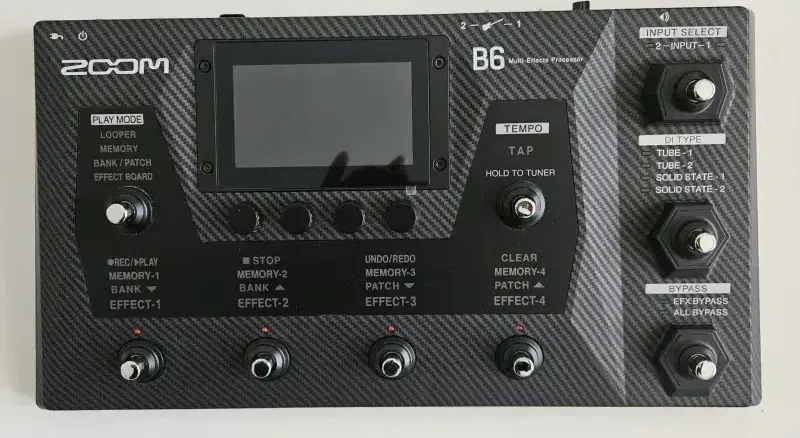 Zoom B6 Bass DIinterface Multiefectos