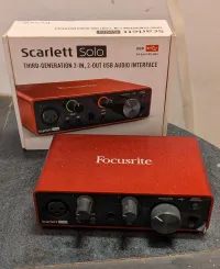 scarlett Focusrite  Solo 3. generáció