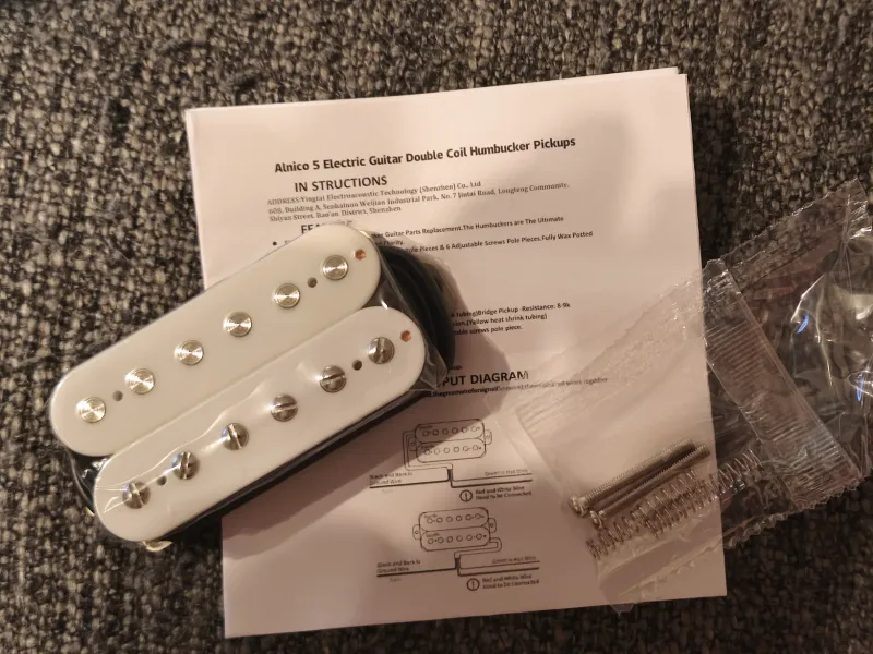 - Alnico5 humbucker hídhoz Hangszedő - Alnico5 humbucker hídhoz Hangszedő