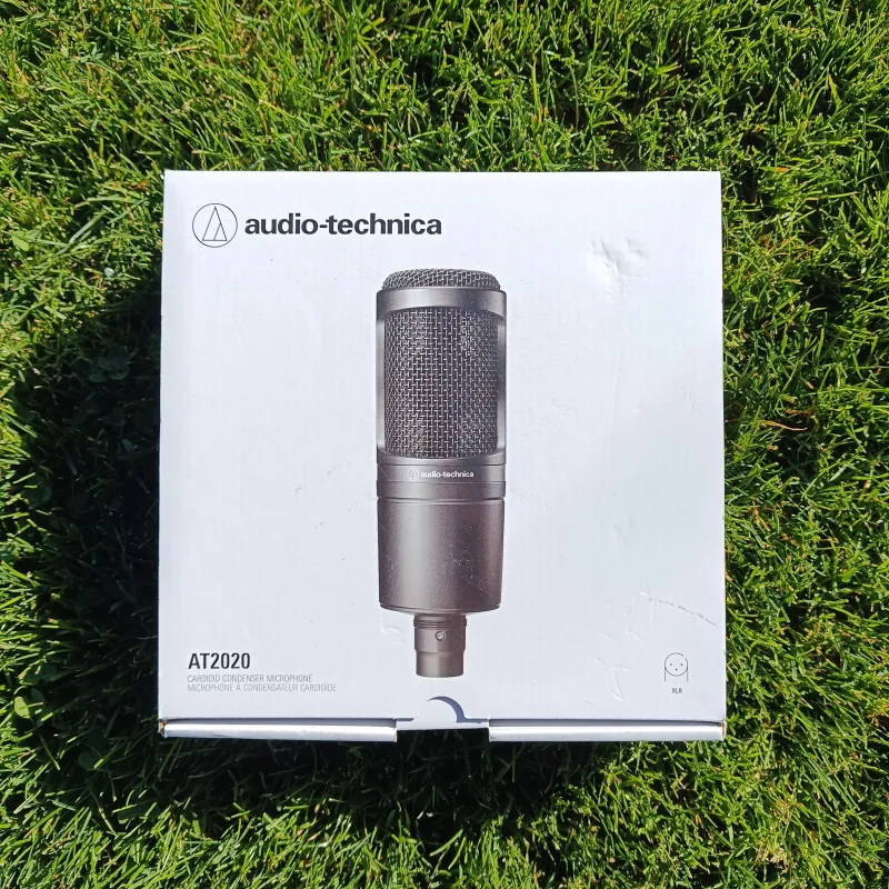 Audio technica AT2020 Studio microphone Audio technica AT2020 Studio microphone