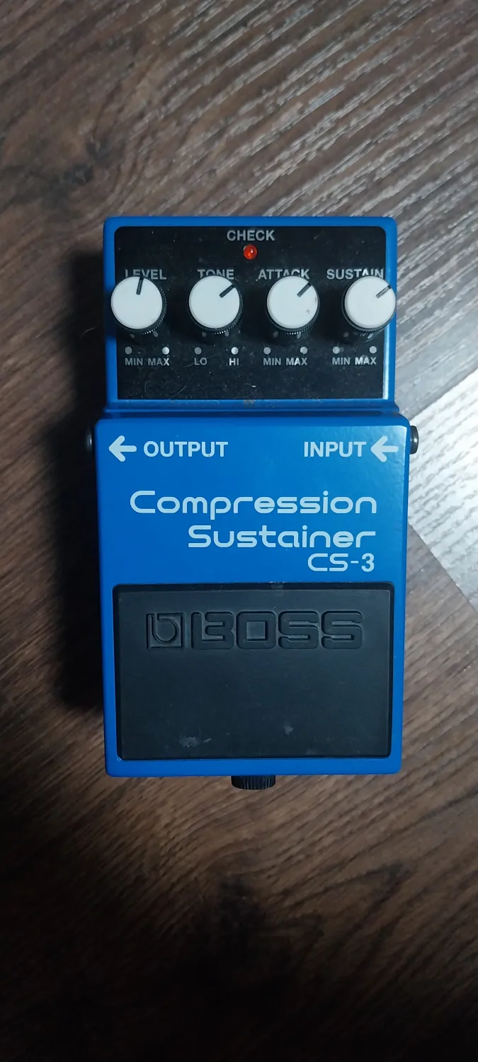BOSS Cs-3 Compression Sustainer Effekt pedál BOSS Cs-3 Compression Sustainer Effekt pedál