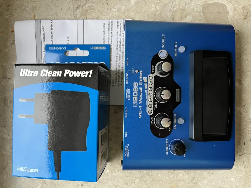 BOSS VE-1 Ének multieffekt BOSS VE-1 Ének multieffekt