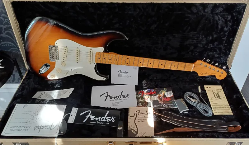 Fender Eric Johnson Stratocaster Elektromos gitár Fender Eric Johnson Stratocaster Elektromos gitár