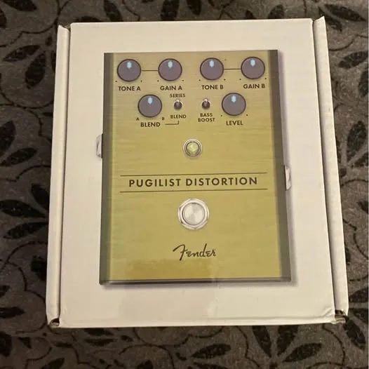 Fender Plugilist Distortion Effekt pedál Fender Plugilist Distortion Effekt pedál