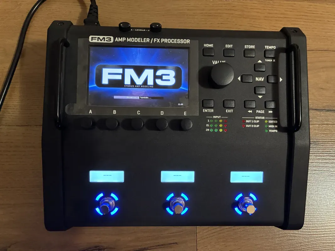 Fractal audio FM3 Multieffekt Fractal audio FM3 Multieffekt