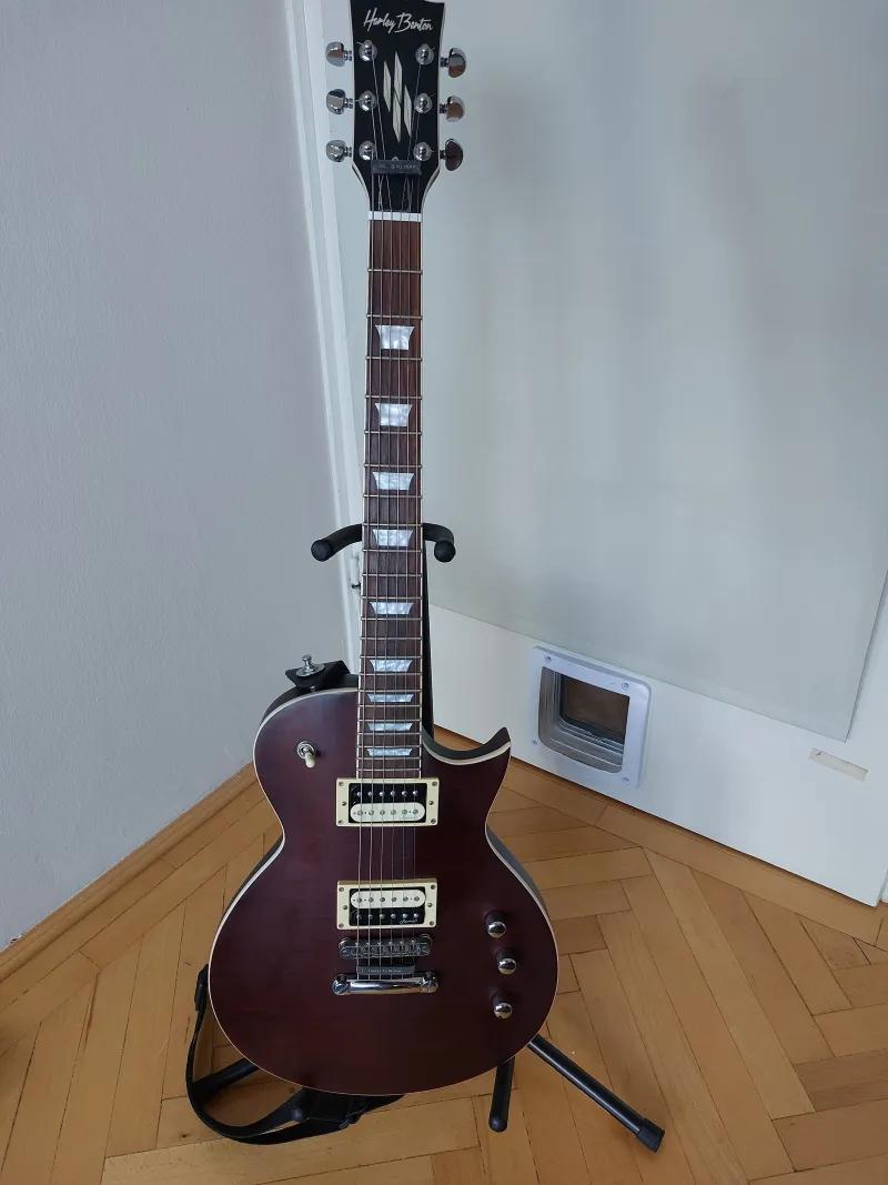 Harley Benton SC Custom Satin Paradise Elektrická gitara Harley Benton SC Custom Satin Paradise Elektrická gitara