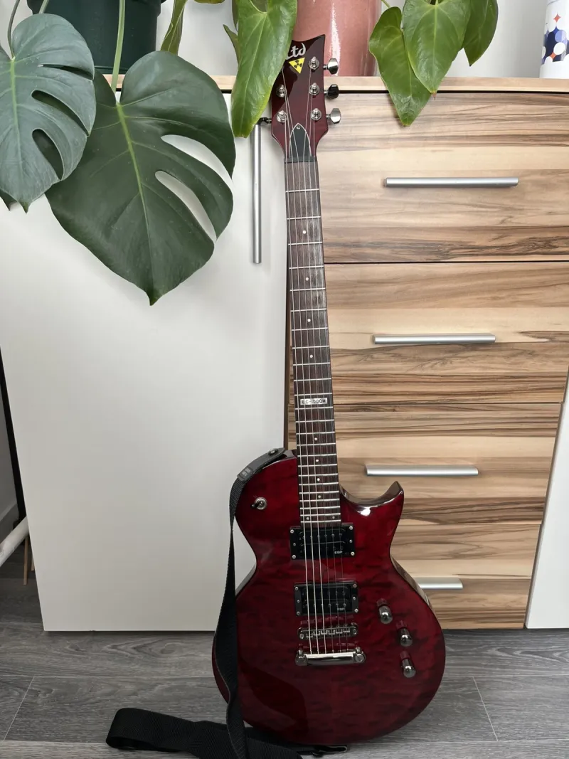 LTD EC-100QM Elektromos gitár LTD EC-100QM Elektromos gitár