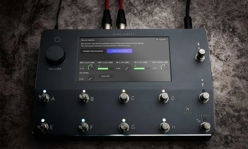 Neural DSP Quad Cortex Effekt processzor Neural DSP Quad Cortex Effekt processzor
