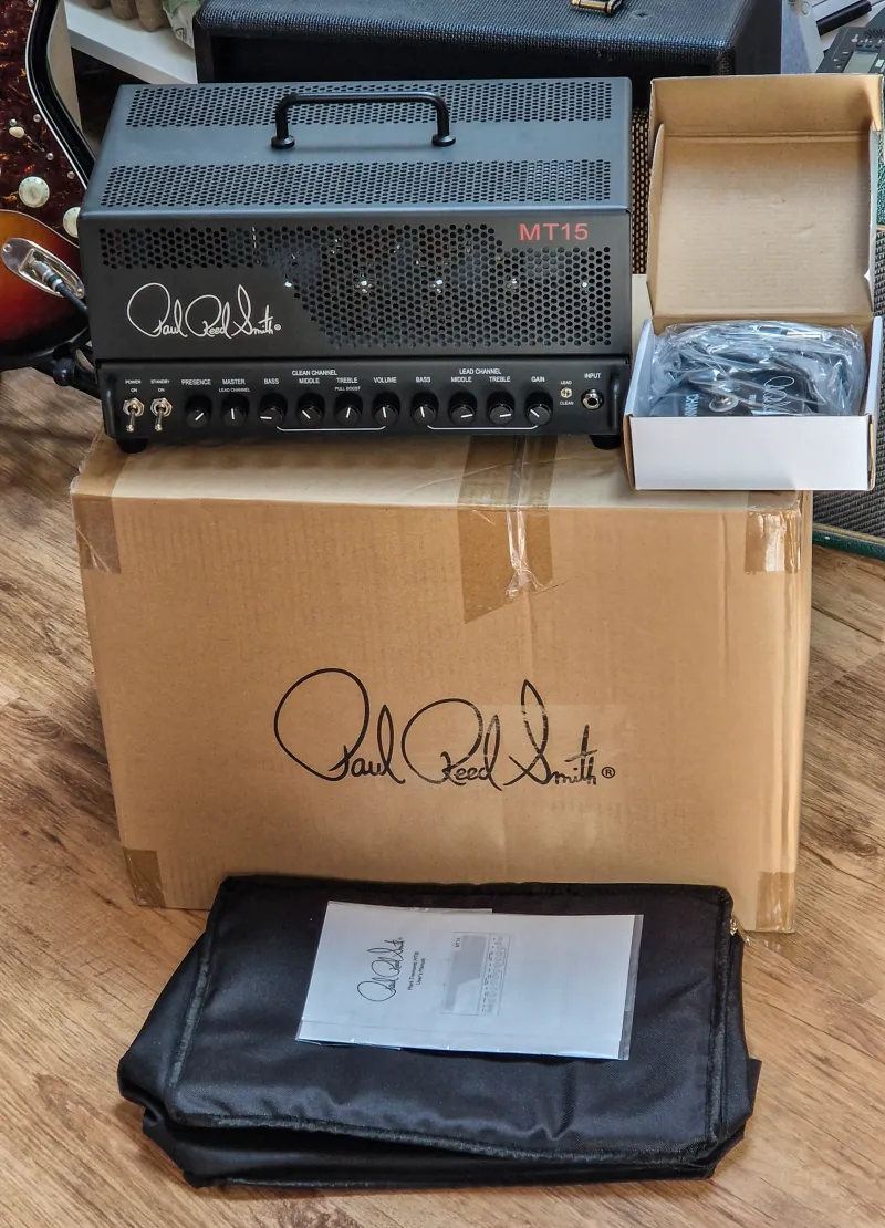 PRS MT 15 Gitárerősítő-fej PRS MT 15 Gitárerősítő-fej