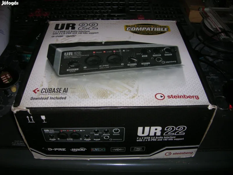 Steinberger Steinberg UR22 USB audio interfész Hangkártya Steinberger Steinberg UR22 USB audio interfész Hangkártya