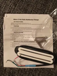 - Hot Rail singlebucker, fehér - Hot Rail singlebucker, fehér