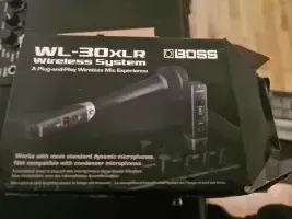 BOSS WL-30xlr wireless system Rádiós gitár és mikrofon rendszer - Szeberényi Szabolcs [Ma, 15:42]