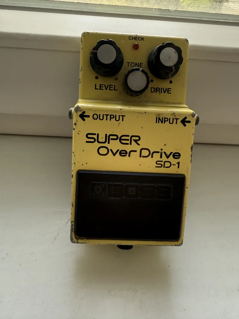 BOSS SD-1 Super OverDrive Effect pedal BOSS SD-1 Super OverDrive Effect pedal
