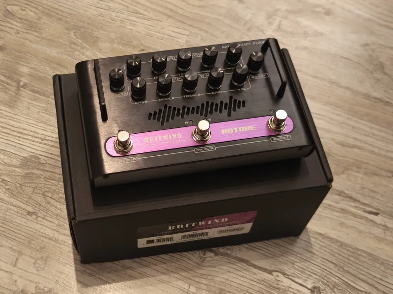 Hotone Britwind Cabezal de amplificador de guitarra Hotone Britwind Cabezal de amplificador de guitarra