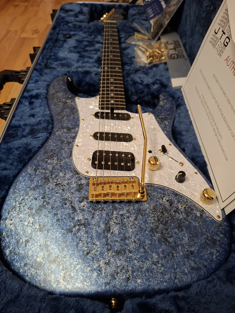 James Tyler JTG MK1 Blue Milky Way Elektrická gitara James Tyler JTG MK1 Blue Milky Way Elektrická gitara