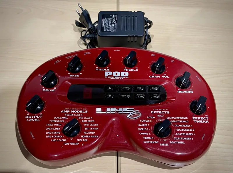 Line6 Pod 2.0 Multiefectos Line6 Pod 2.0 Multiefectos