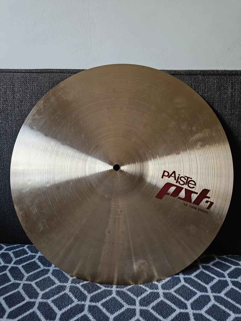 Paiste PST7 18 Thin Crash Platillo Paiste PST7 18 Thin Crash Platillo