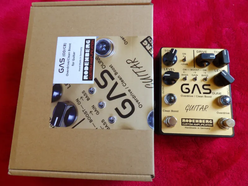 Rodenberg GAS-808 CBOD Steve Lukather Torzító Rodenberg GAS-808 CBOD Steve Lukather Torzító